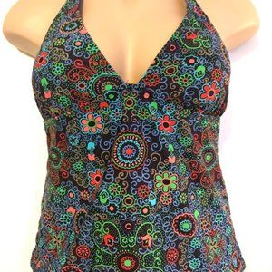 Bright & Colorful Tankini Top